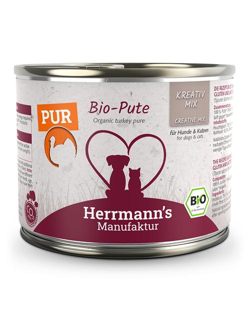 Herrmann's Kreativ-Mix Bio Pute Reinfleisch