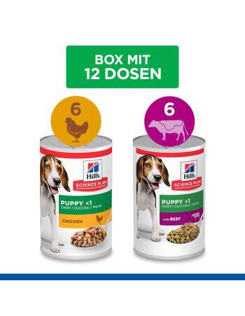 Hill's Hill’s Science Plan Nassfutter Hund Welpe Huhn & Rind