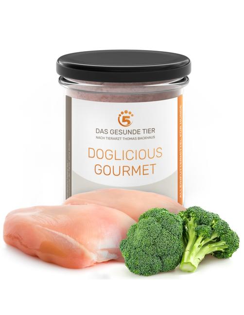 Premium Nassfutter Doglicious Gourmet - Truthahn & Marktgemüse 6 x 290 g