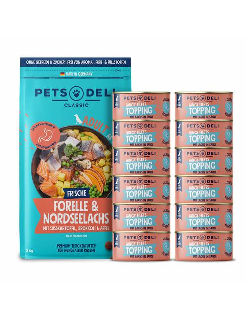 Fancy Filet Topping Lachs Probierpaket - 2840g 2840 g