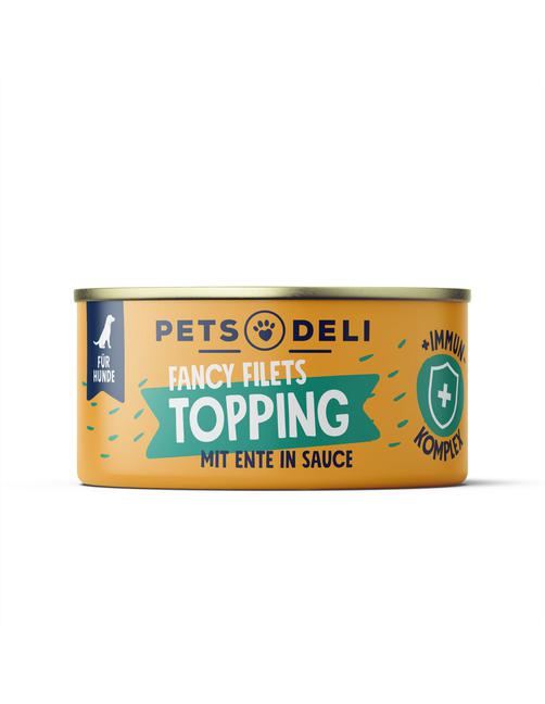 Fancy Filets Topping mit Ente in Soße 70 g