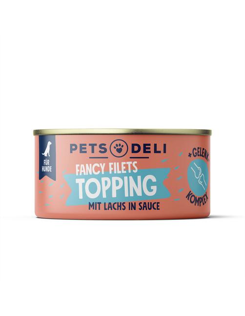 Fancy Filets Topping mit Huhn & Lachs in Soße 70 g