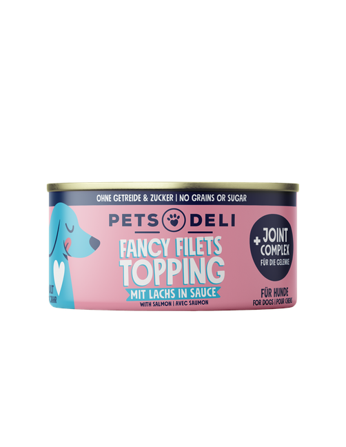 Fancy Filets Topping mit Huhn & Lachs in Soße 70 g