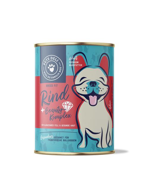 Pets Deli Breed Fit Rind mit Buchweizen, Karotte und Blaubeere