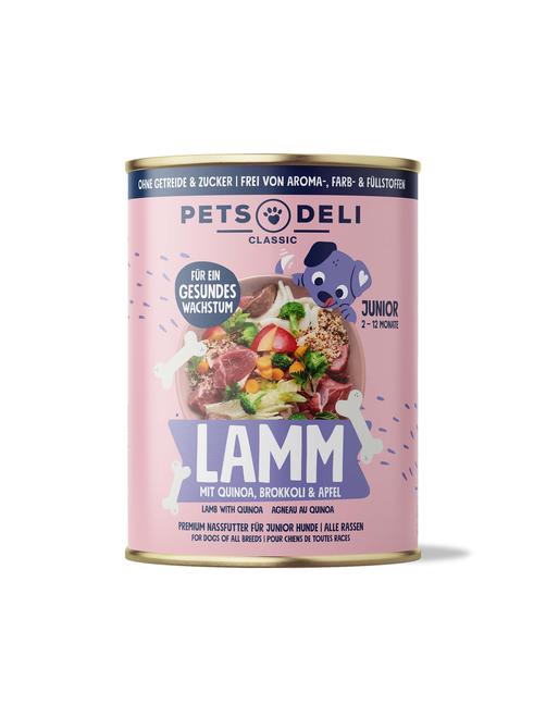 Junior Lamm mit Quinoa, Brokkoli und Apfel 400 g