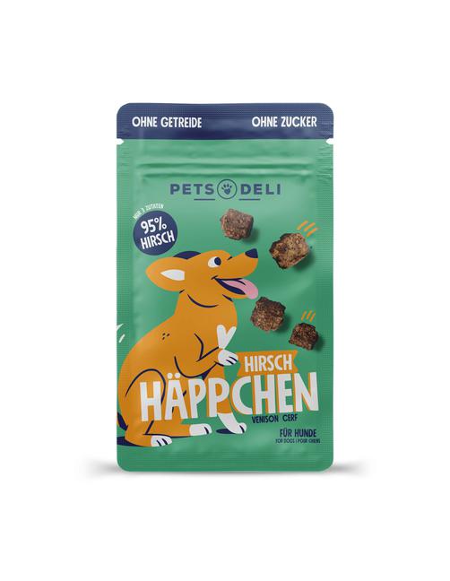 Häppchen Hirsch 90 g