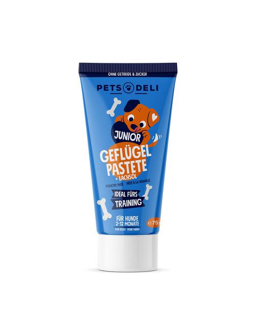 Pets Deli Junior Geflügelpastete mit Lachsöl
