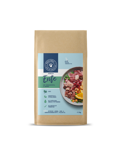 Hypocare Ente mit Süßkartoffel, Aroniabeere & Leinsamen 2 x 2 kg