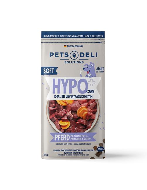 Hypocare Soft Pferd mit Süßkartoffel, Preiselbeere und Distelöl 6 kg