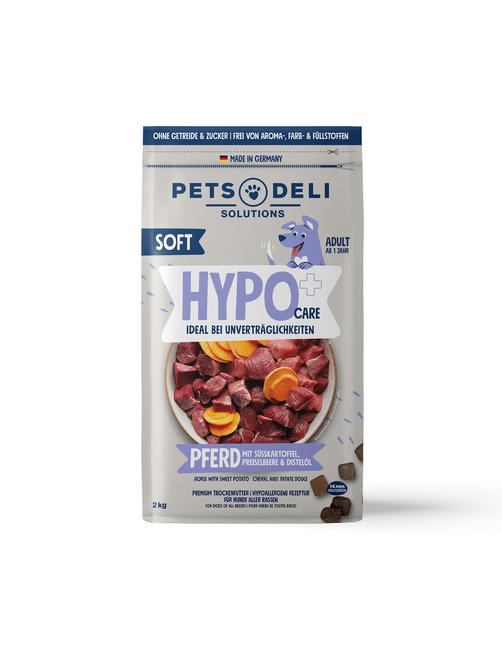 Pets Deli Hypocare Soft Pferd mit Süßkartoffel, Preiselbeere und Distelöl