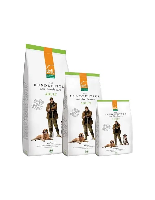 Hund: Adult Bio-Geflügel 800 g