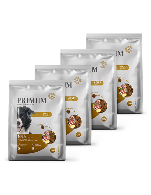 Soft Adult Ente mit Kartoffel 4 x 1,5 kg