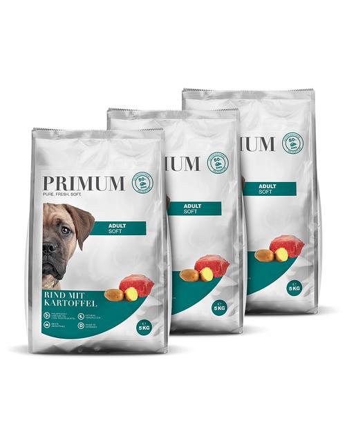 Soft Adult Rind mit Kartoffel 3 x 5 kg