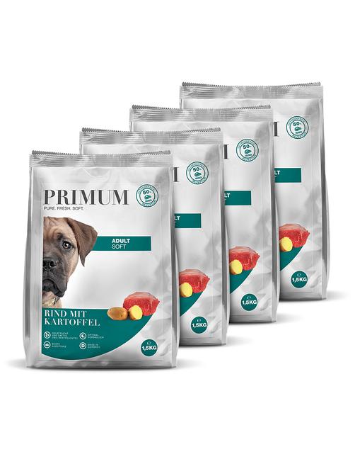 Soft Adult Rind mit Kartoffel 4 x 1,5 kg