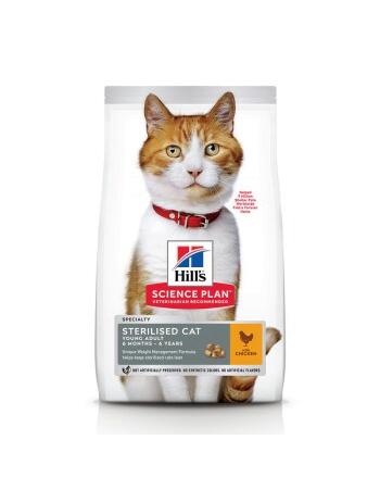 Science Plan Trockenfutter Katze Adult, Sterilised Huhn 10 kg