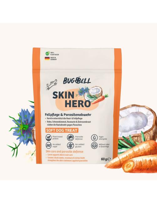 Softie Skinhero - Fellpflege & Parasitenabwehr 12 x 60 g