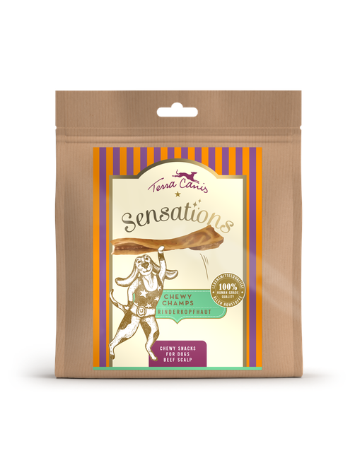 Sensations | Chewy Champs Rinderkopfhaut Rinderkopfhaut 200 g