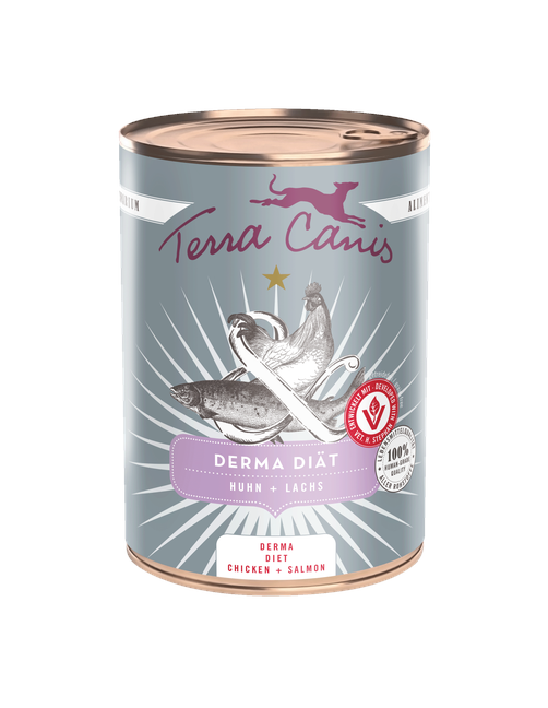 Derma Diät | Huhn und Lachs De/En/It 400 g