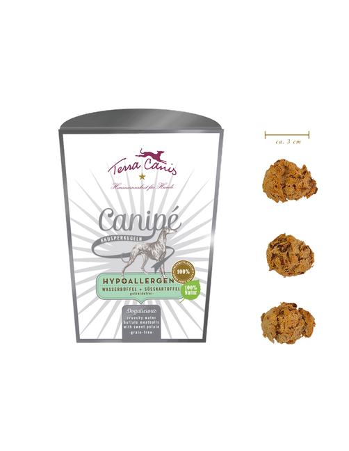 Terra Canis Hypoallergen | Canipé: Knusperkugeln Büffel