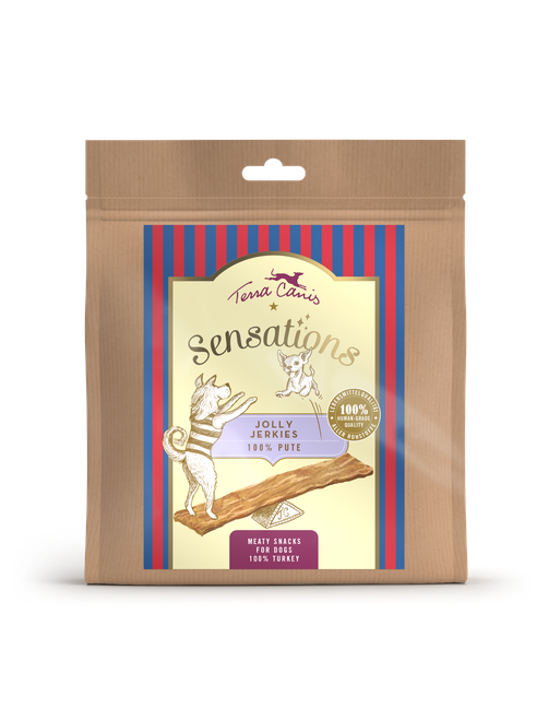 Terra Canis Sensations | Sensations Jolly Jerkies, Pute Pute
