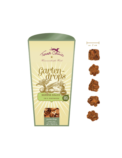 Gartendrops: Vegetarische Hundekekse Gemüse 250 g
