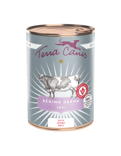 Terra Canis Derma Diät | Rind Fr/Es 400g - Fr/Es