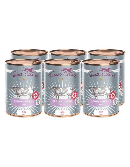 Derma Diät | Rind Fr/Es 6x 400g - Fr/Es 2,4 kg