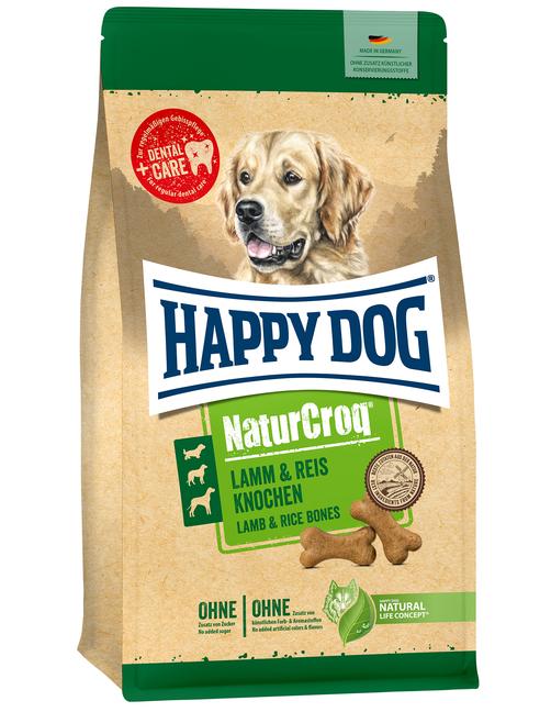 Naturcroq Knochen mit Lamm und Reis 500 g