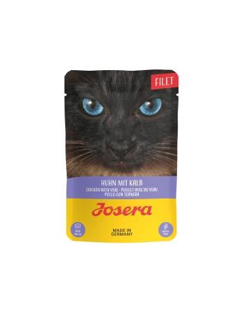Josera Nassfutter Katze, Adult, Filet, Huhn mit Kalb