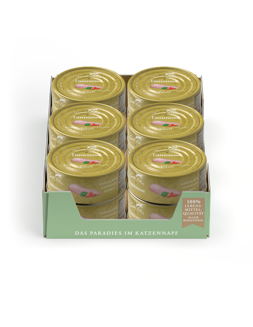 Famousse | Kaninchen 12 x 80 g