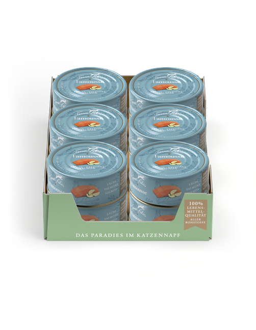 Famousse | Lachs 12 x 80 g