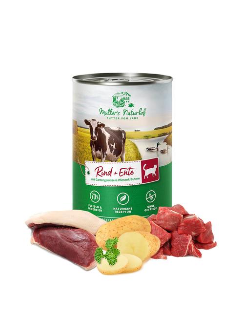 Müller's Naturhof Traditionell Rind und Ente