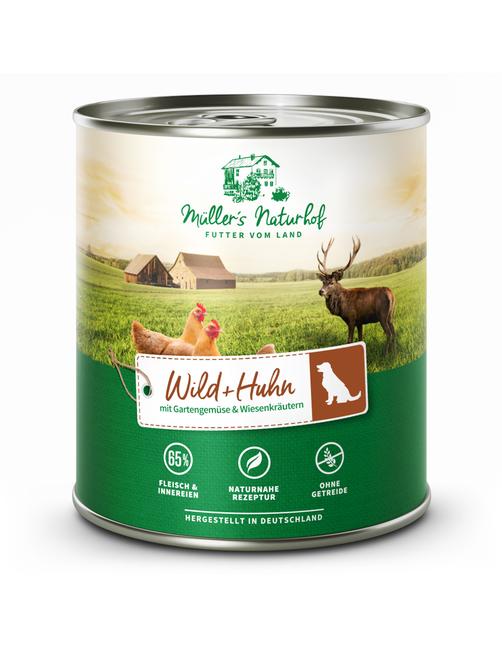 Traditionell Wild und Huhn 6 x 800 g