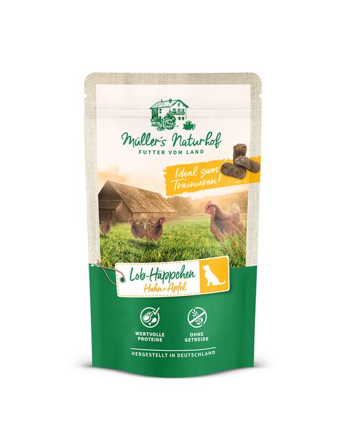 Müller's Naturhof Lob-Häppchen Huhn und Apfel