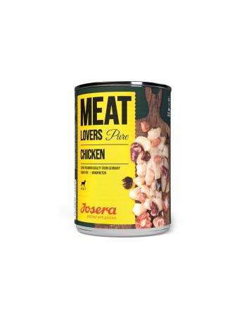 Josera Nassfutter Hund, Adult, Meat Lovers, Huhn Pur