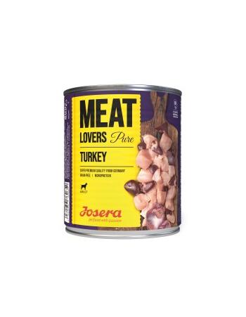 Nassfutter Hund, Adult, Meat Lovers, Truthahn Pur 6 x 800 g