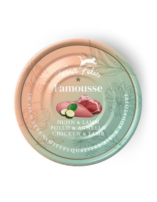 Famousse | Huhn & Lamm 80g - Es/Fr 80g - Es 960 g