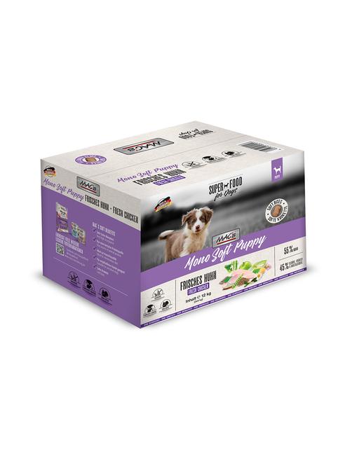 Dog Mono Soft Puppy - Frisches Huhn 3 x 4 kg