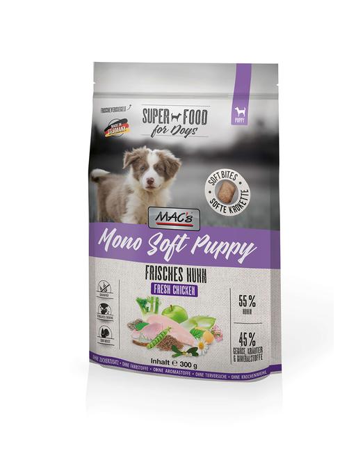 Dog Mono Soft Puppy - Frisches Huhn 300 g