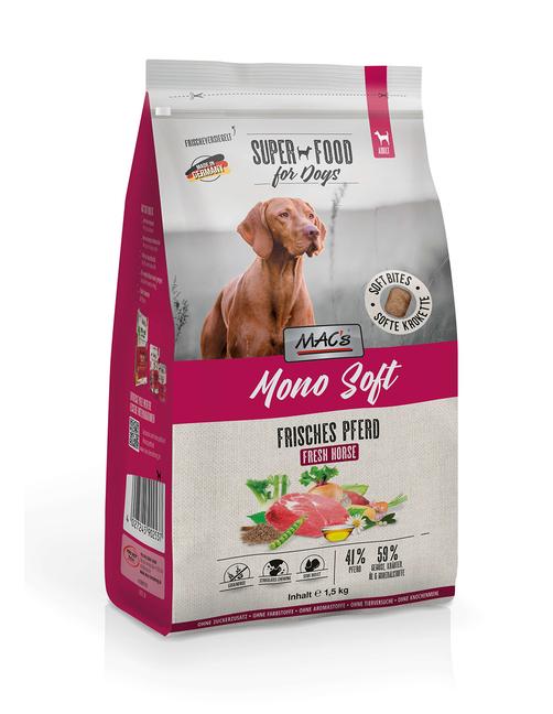 Dog Mono Soft - Frisches Pferd 1,5 kg