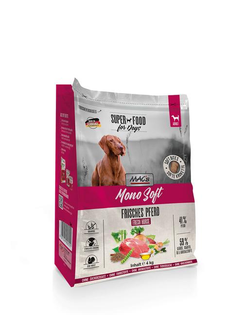 Dog Mono Soft - Frisches Pferd 4 kg