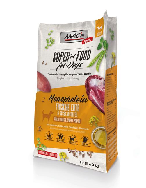 Dog Mono Frische Ente 3 kg