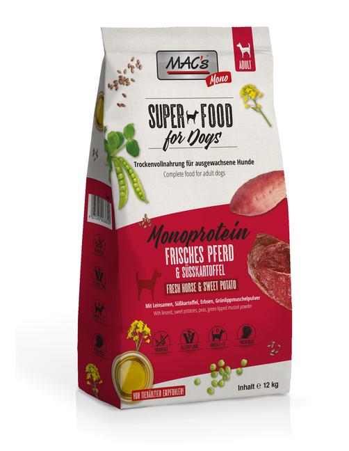 Dog Mono Frisches Pferd 12 kg