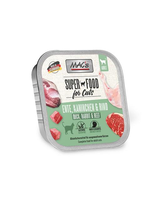 MAC's Cat Schale Ente, Kaninchen & Rind