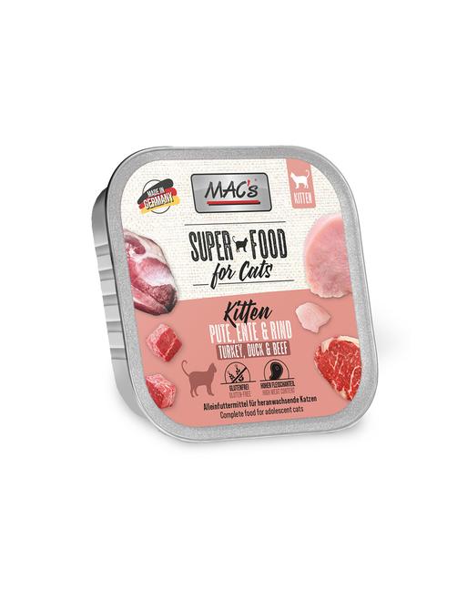 MAC's Cat Schale Kitten Pute, Ente & Rind