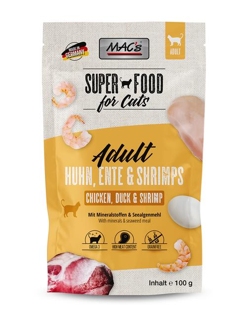 MAC's Cat Pouchpack Huhn, Ente & Shrimps