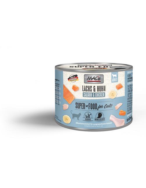 MAC's Cat Lachs & Huhn