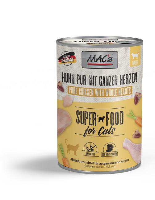 MAC's Cat Huhn Pur mit Ganzen Herzen