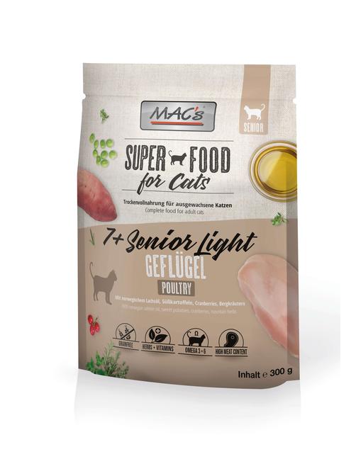 Cat 7+ Senior Light Geflügel 300 g