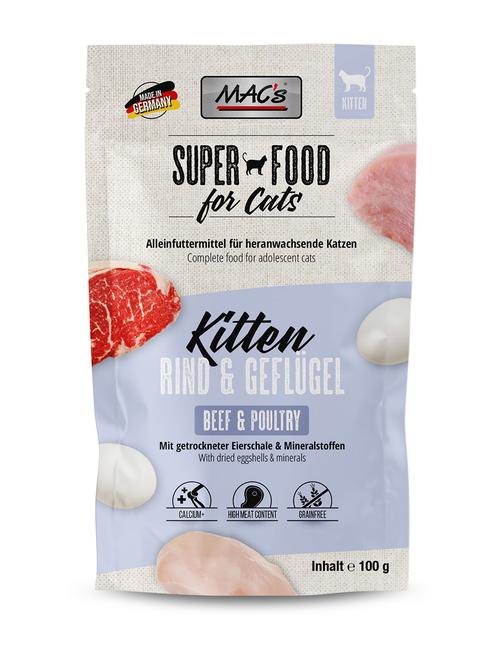Cat Pouchpack Kitten Rind & Geflügel 1,2 kg